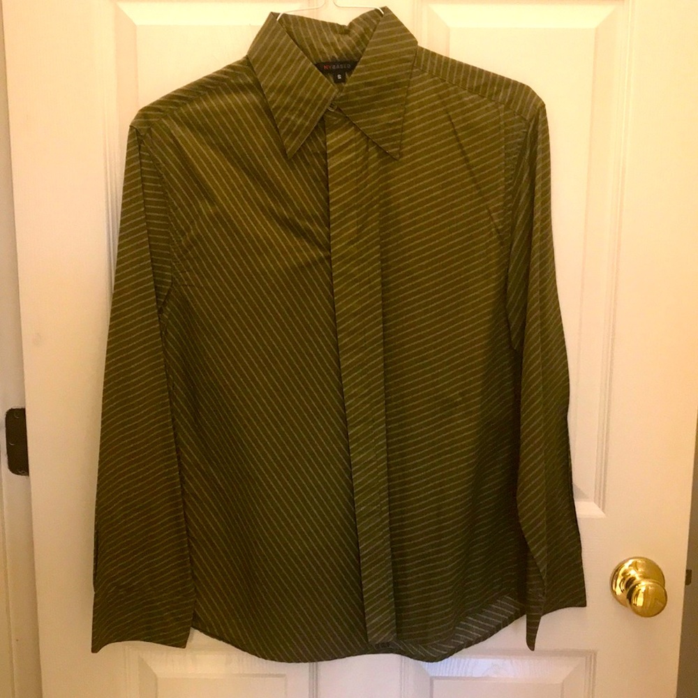 NYBASED Mens Dress Shirt